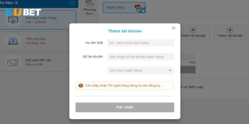 Khám phá cách khắc phục lỗi khi rút tiền Kubet